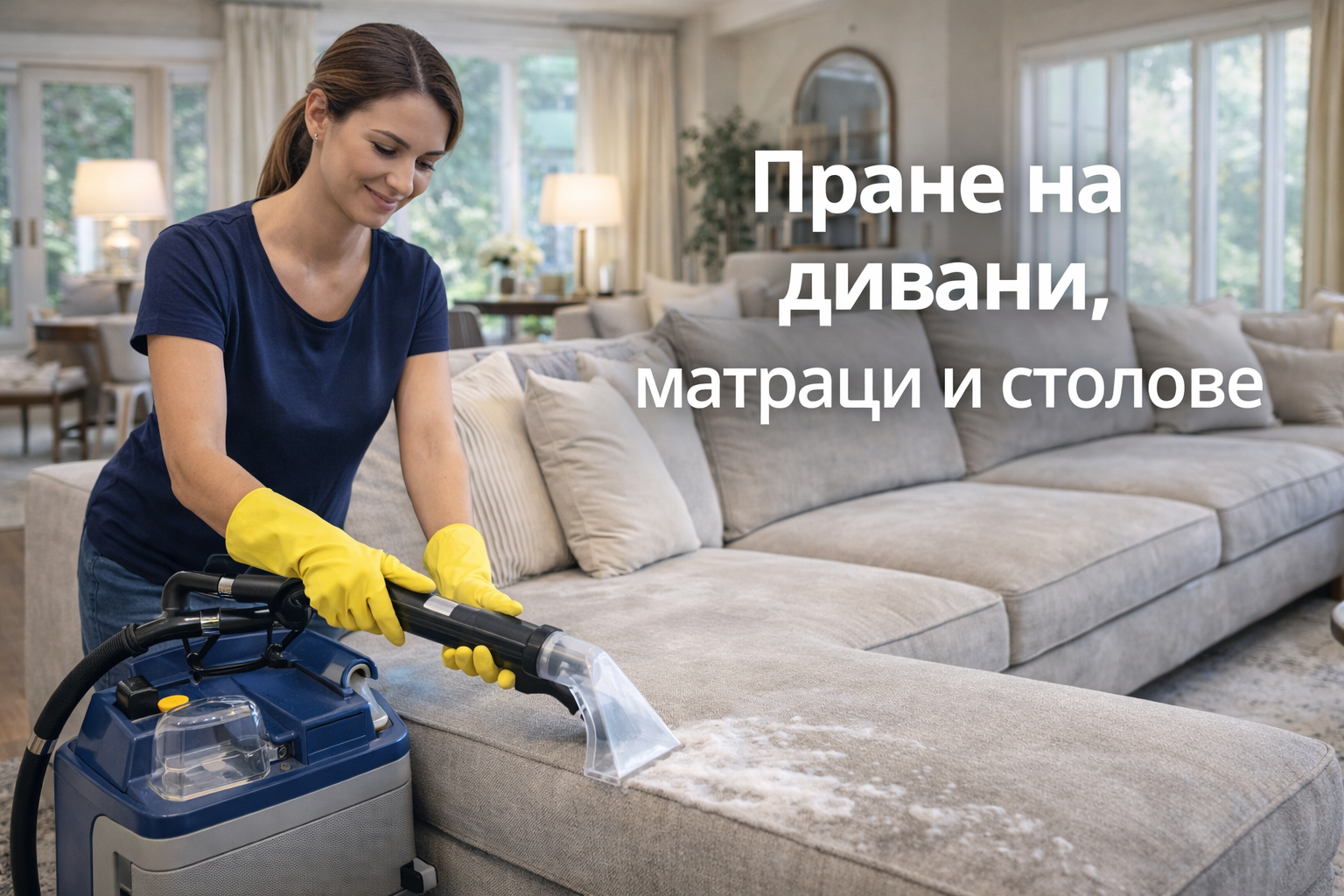 Washing sofas